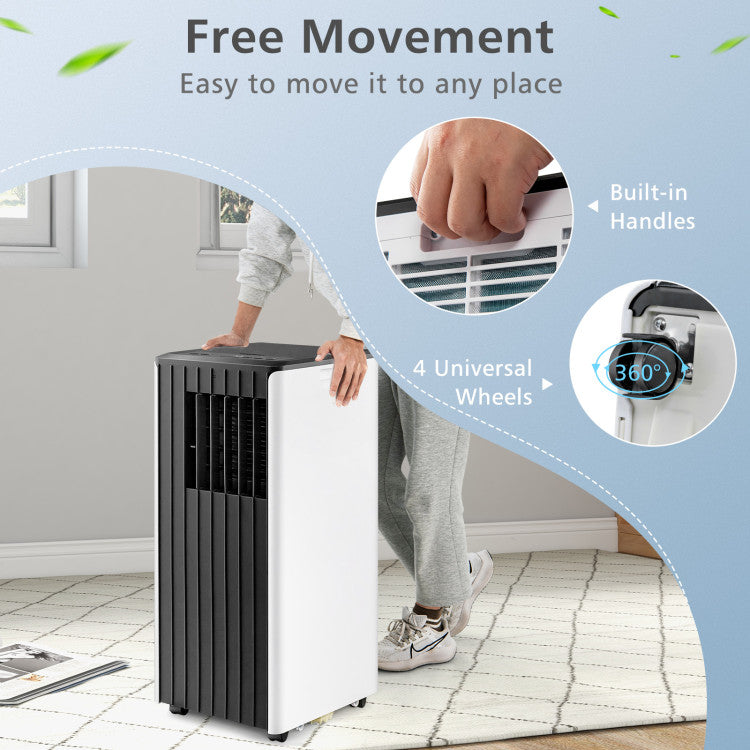 Compact Indoor AC with Dehumidifier – 10000 BTU Cooling Unit for 350 Sq.Ft Rooms | Smart Relief | Ideal for Home & Office Use