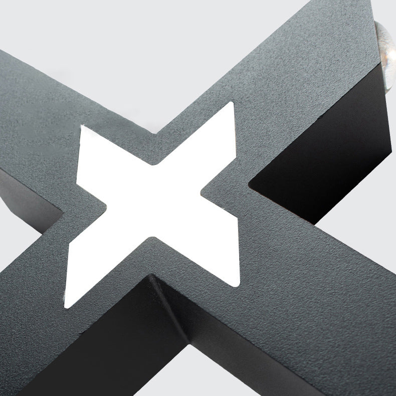 X-Lume Pro – Weatherproof X-Shape LED Wall Light for Enhanced Exterior Illumination