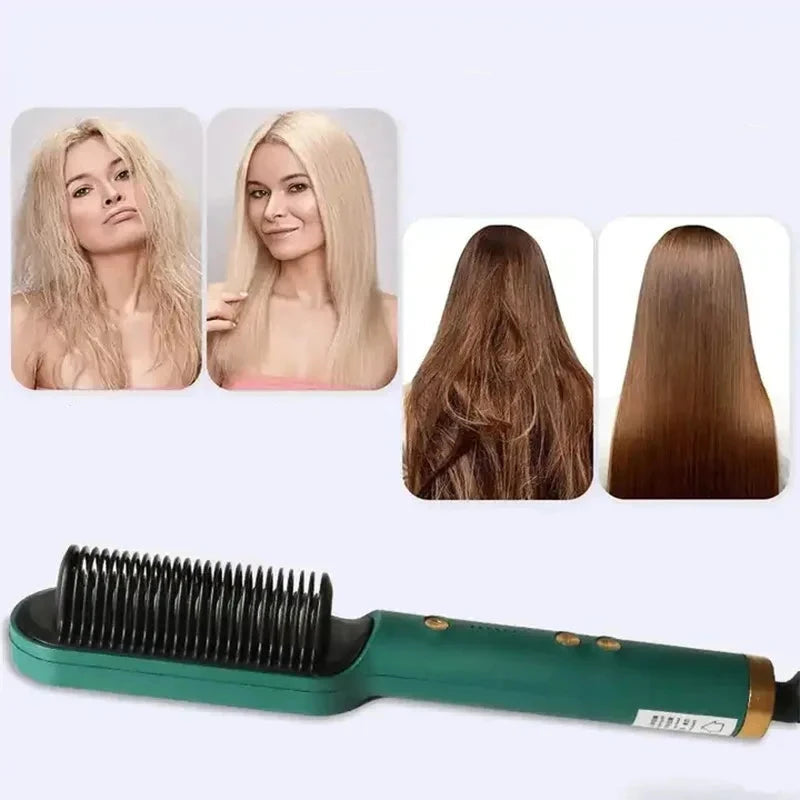 GlowTamer – Dual-Function Blow Dryer & Styling Brush with Tourmaline Ceramic Technology