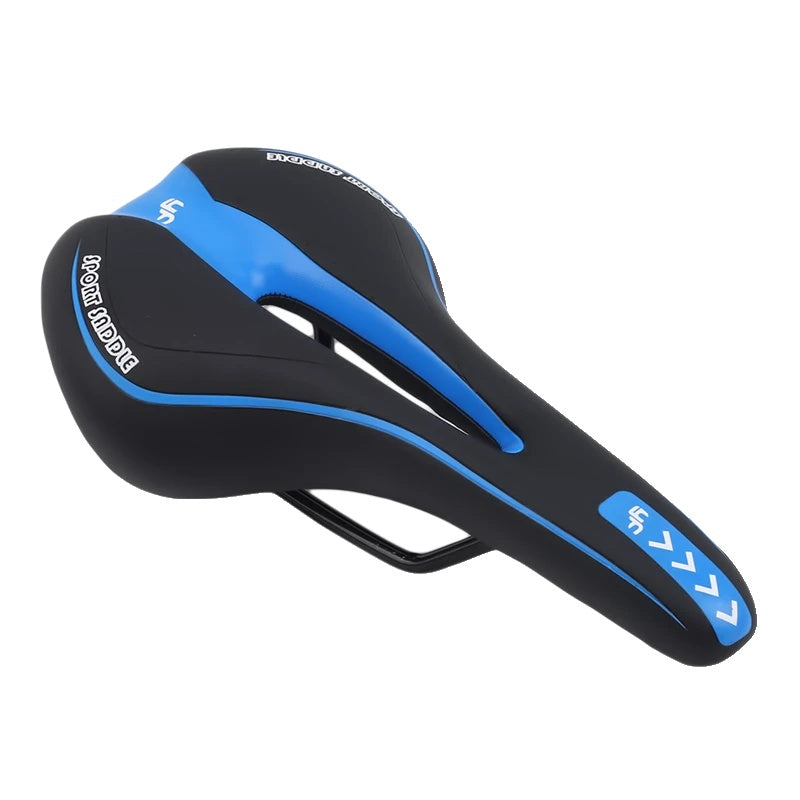 Extra Soft Gel Bicycle Saddle – Ergonomic Seat with Hollow Ventilation for MTB & Road Bikes, Non-Slip Finish and Enhanced Air Circulation