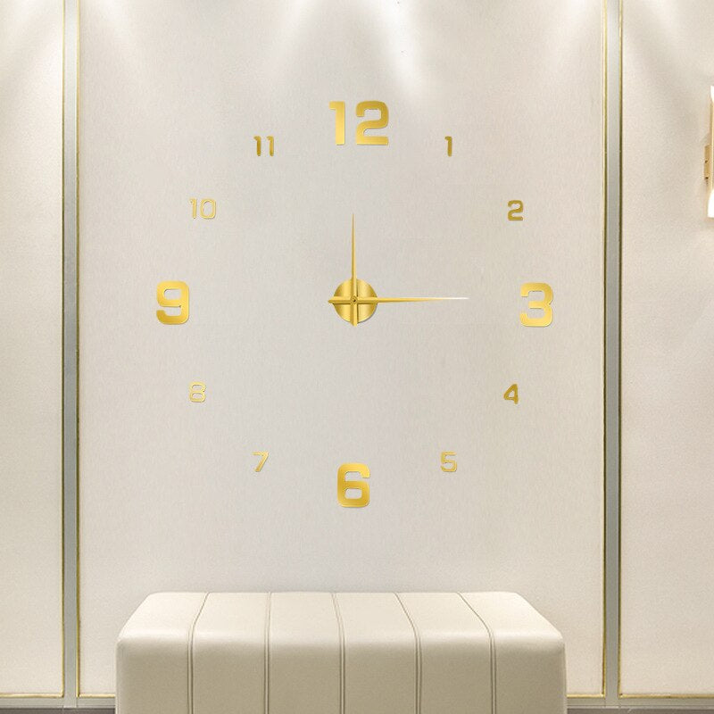 Modern Statement Wall Clock – Artistic Design for Bold Interior Accents
