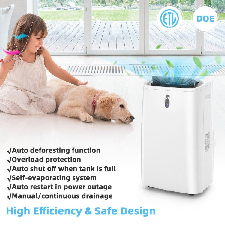 High-Performance WiFi AC – 14000 BTU Portable Unit with Digital Display & App | Smart Comfort | Ideal for Large Indoor Spaces