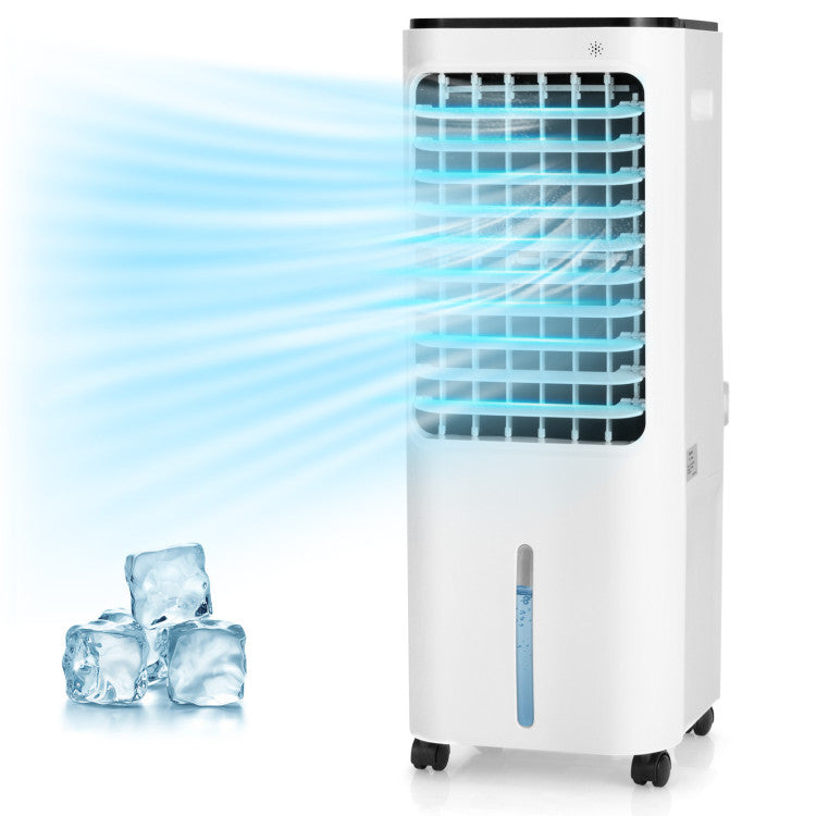 Advanced 4-in-1 Air Cooler – High-Capacity Indoor System with 12L Reservoir & Ice Packs | Consistent Cooling | Perfect for Daily Relief