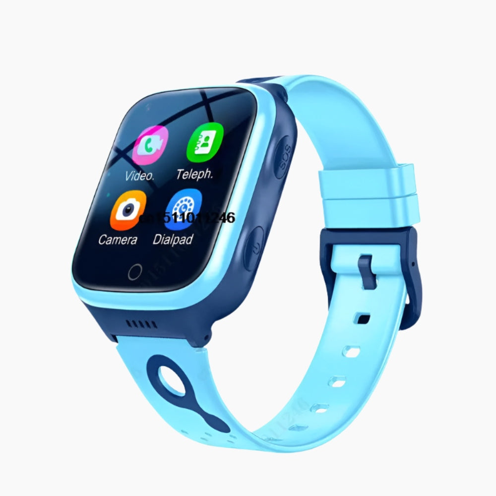 GPS Smartwatch for Kids with Video Calling – Waterproof Safety Tracker for Ages Three to Twelve