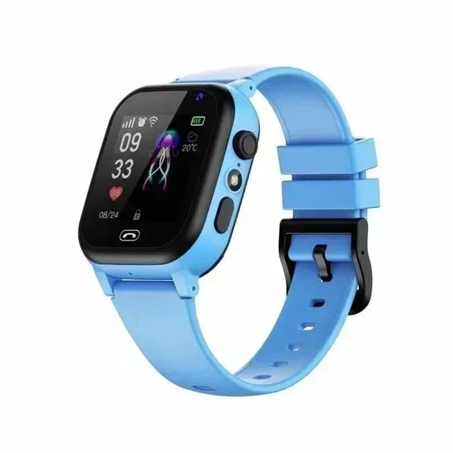 Smart GPS Watch for Kids with 4G Connectivity, Video Call Support, SOS Function, Games, Large 1.96 Inch Screen, and 13MP Camera