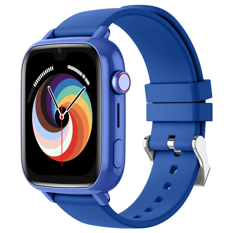Waterproof 4G Kids Smartwatch with GPS Location Tracking, SOS Alerts, Two-Way Communication, and Durable Build