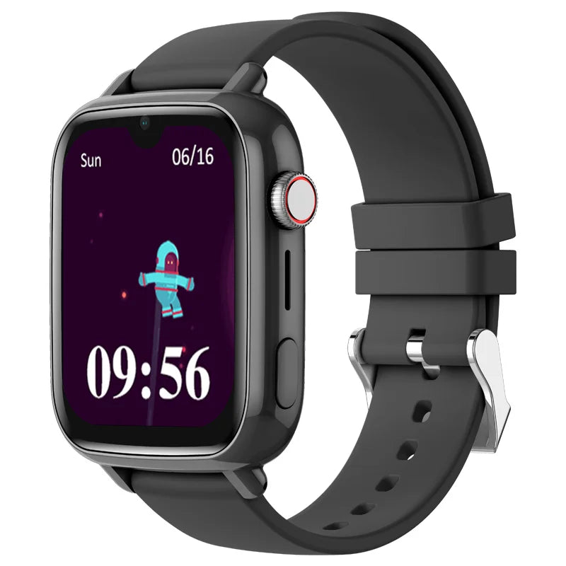 Waterproof 4G Kids Smartwatch with GPS Location Tracking, SOS Alerts, Two-Way Communication, and Durable Build