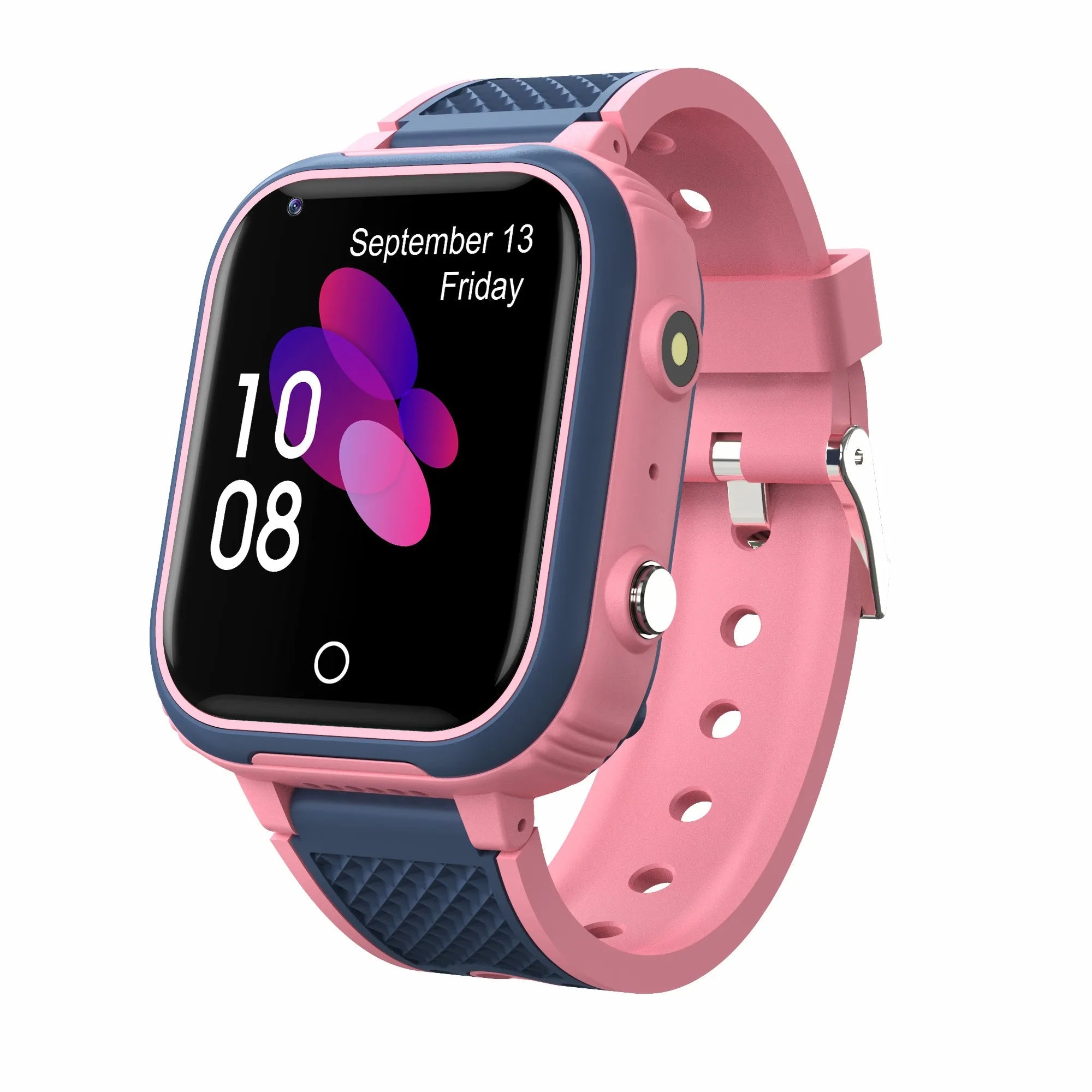 Waterproof 4G GPS Smartwatch for Kids with HD Camera, SOS Function, and Parental Control Features