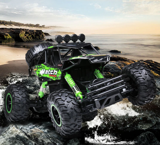 BeastTrek X4 4x4 RC Monster Truck – Off-Road Remote Control Car with Powerful High-Performance Motor