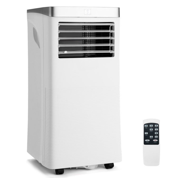 Smart Portable 3-in-1 AC Unit – 10000 BTU with Fan, Dehumidifier & Remote | Versatile Room Cooling | Perfect for Apartments & Studios