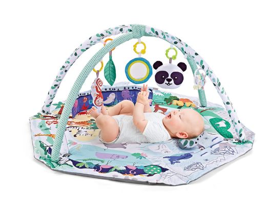 Multifunctional 8-in-1 Baby Play Mat – Detachable Sensory Toys with Soft Foam Design for Babies
