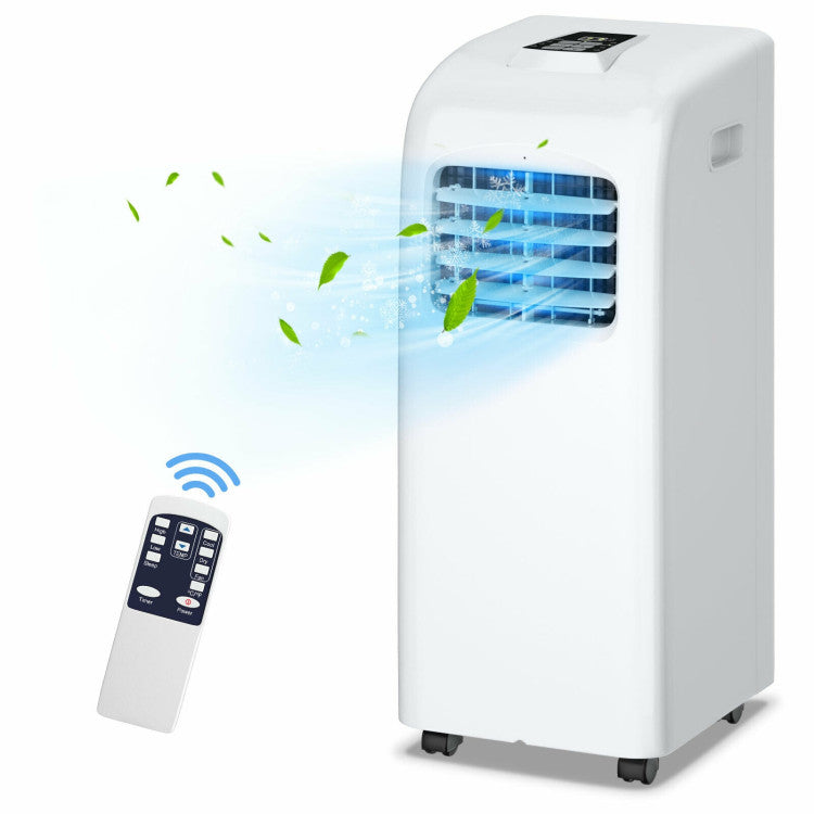 Compact Portable AC – 8000 BTU Air Conditioner with Dehumidifier Mode | Fast Relief | Perfect for Bedrooms & Offices