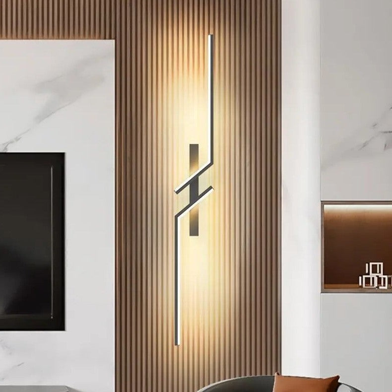 GlowEdge – Sleek LED Wall Sconce with Adjustable Lighting for Contemporary Interiors