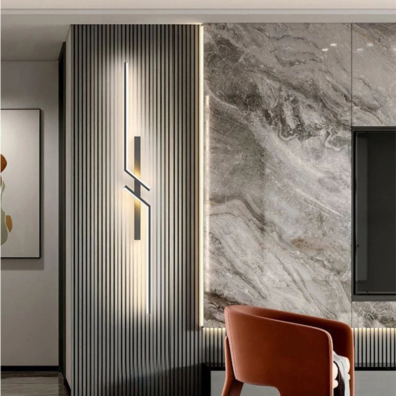 GlowEdge – Sleek LED Wall Sconce with Adjustable Lighting for Contemporary Interiors