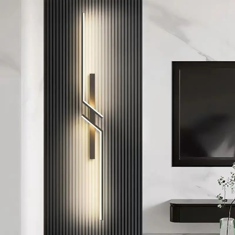 GlowEdge – Sleek LED Wall Sconce with Adjustable Lighting for Contemporary Interiors
