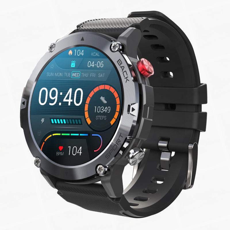 Prime Smartwatch for Men with Health Features, Waterproof Durability, and Bluetooth Support