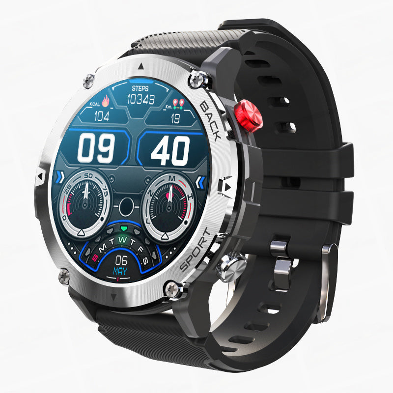 Prime Smartwatch for Men with Health Features, Waterproof Durability, and Bluetooth Support