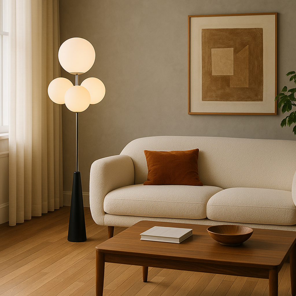 Aenor | Sculptural Lava-Inspired Floor Lamp