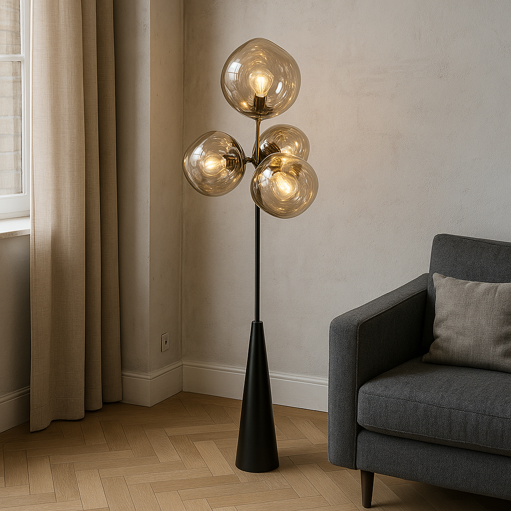 Aenor | Sculptural Lava-Inspired Floor Lamp