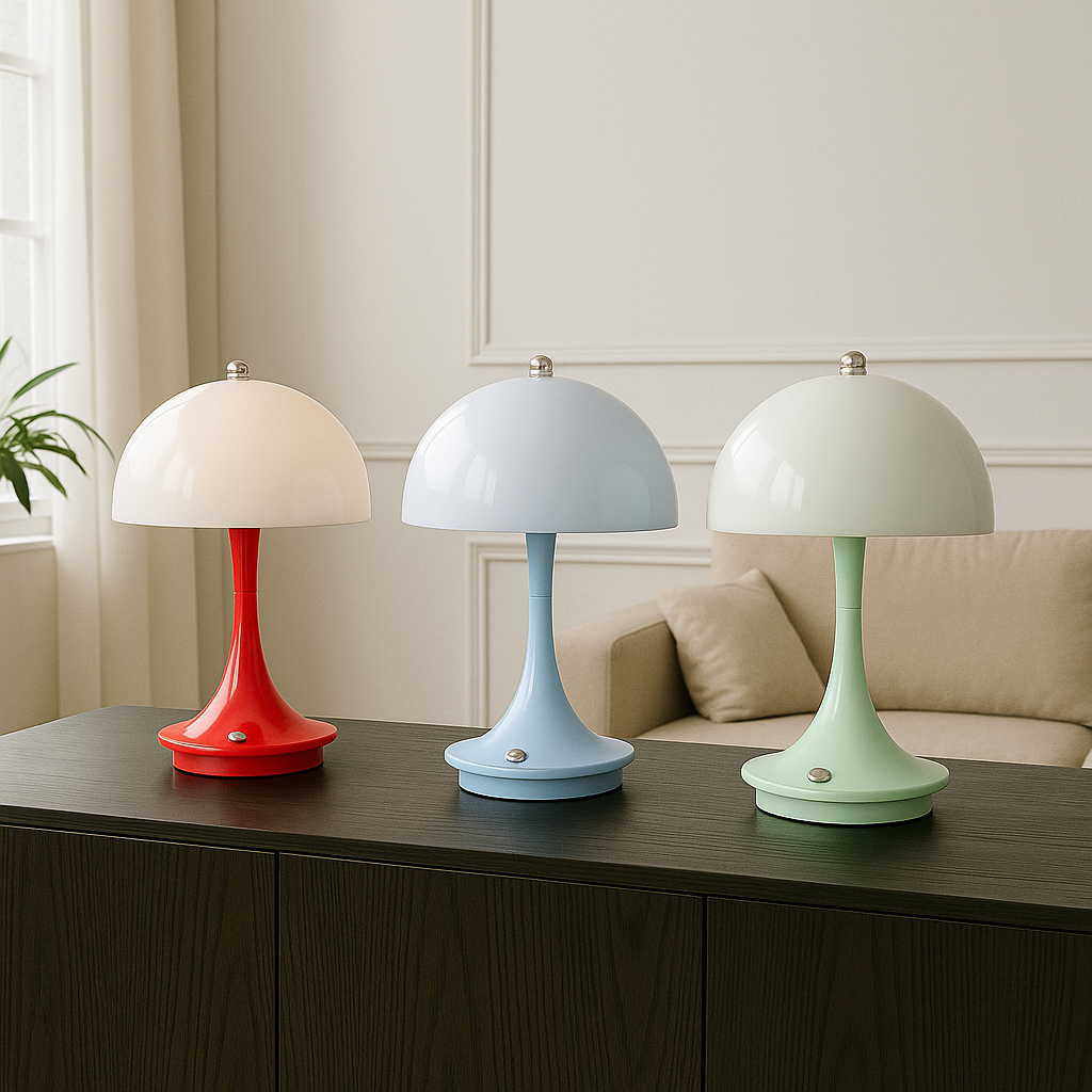 Aerith | Modern Mushroom-Shaped Table Lamp