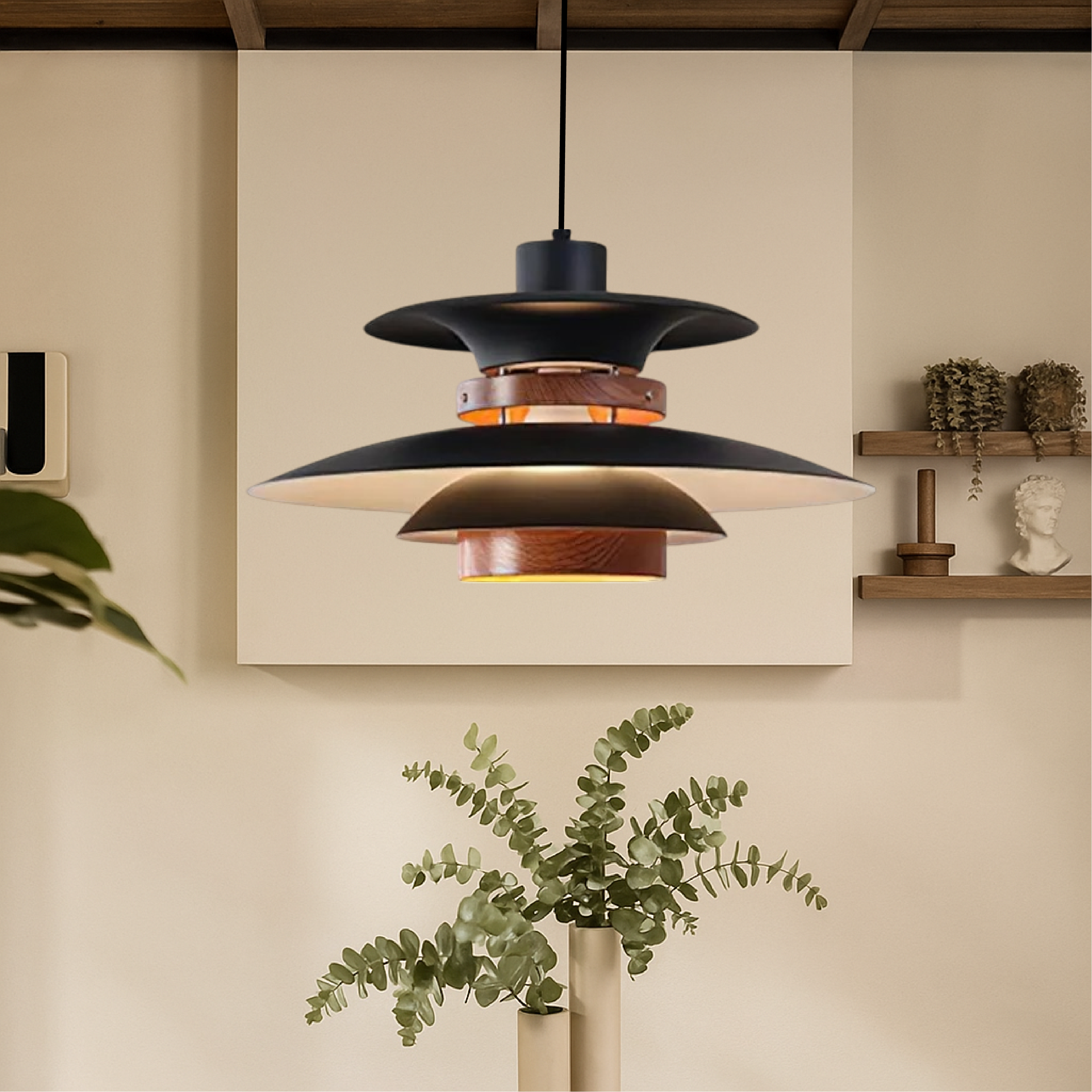 Aeronel | Modern Swing-Arm Adjustable Pendant Light