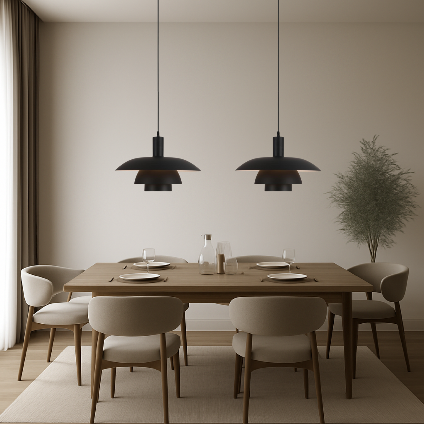 Aeronix | Danish-Style Pendant Lamp for Stylish Home Living