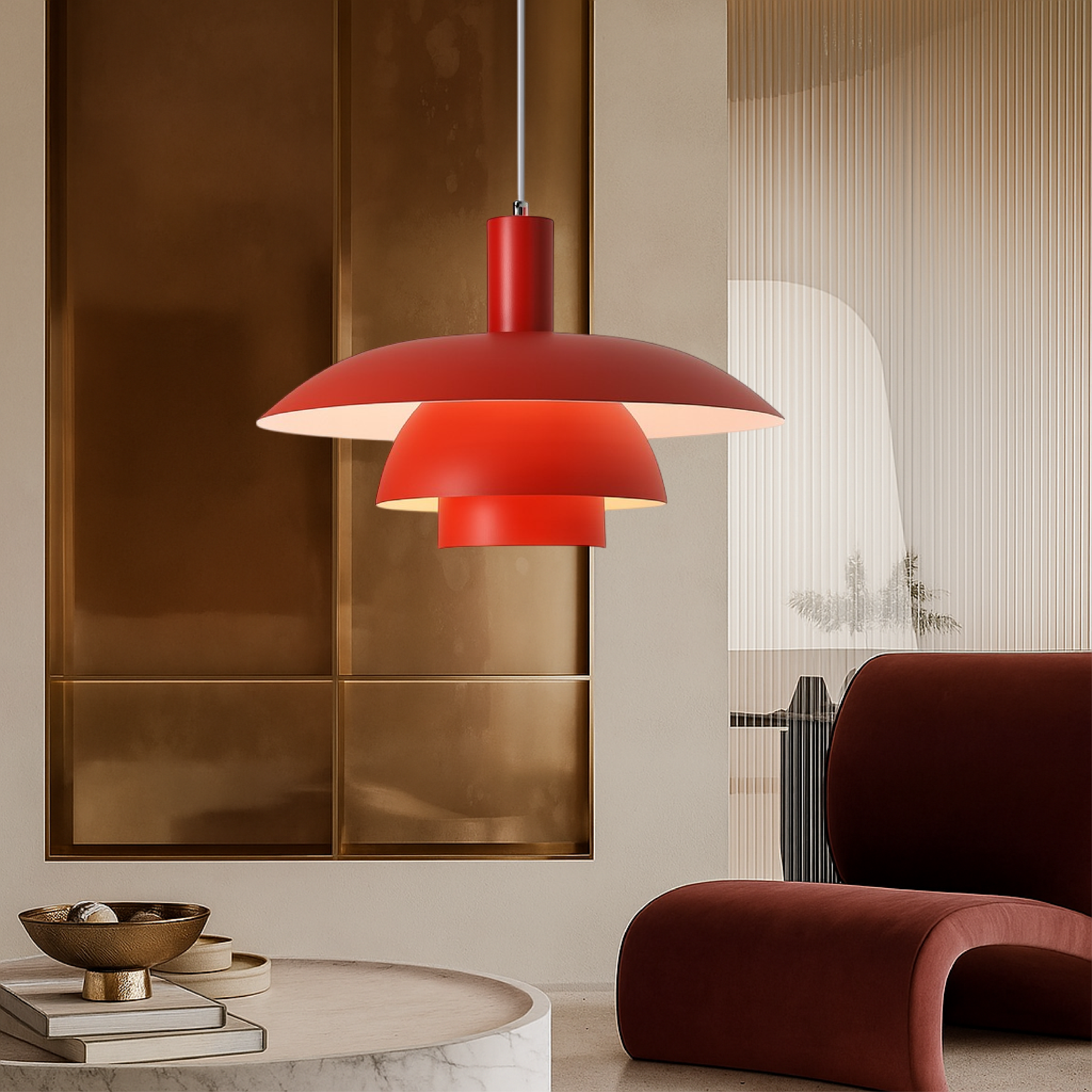 Aeronix | Danish-Style Pendant Lamp for Stylish Home Living