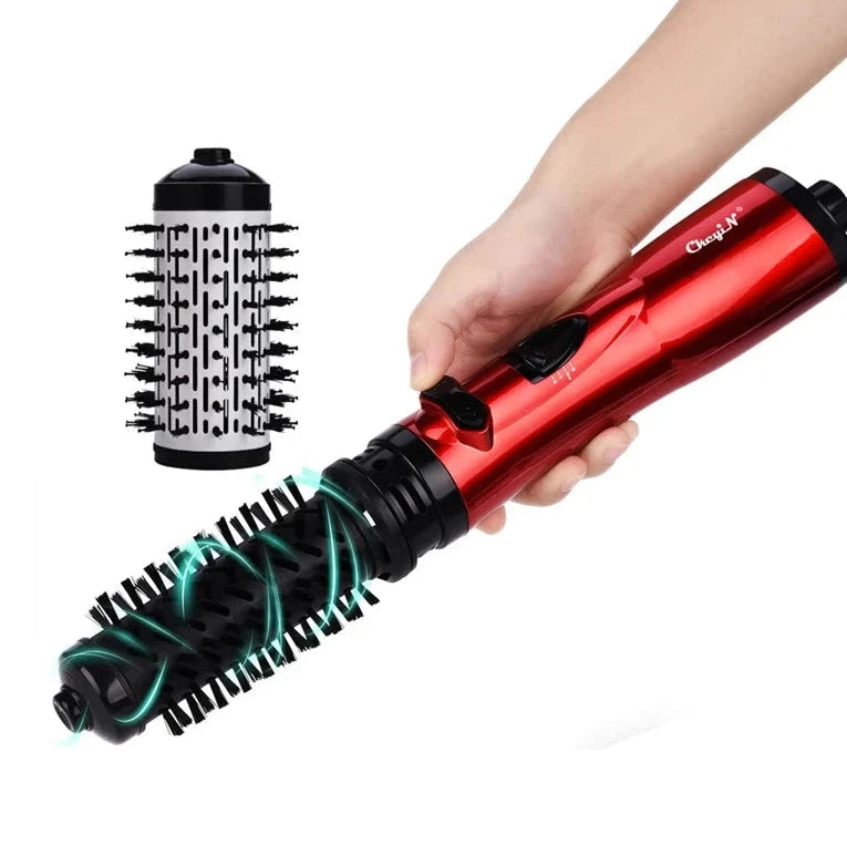 TwirlWave Brush – An auto-rotating hair styler with ionic technology for smooth and shiny hair.