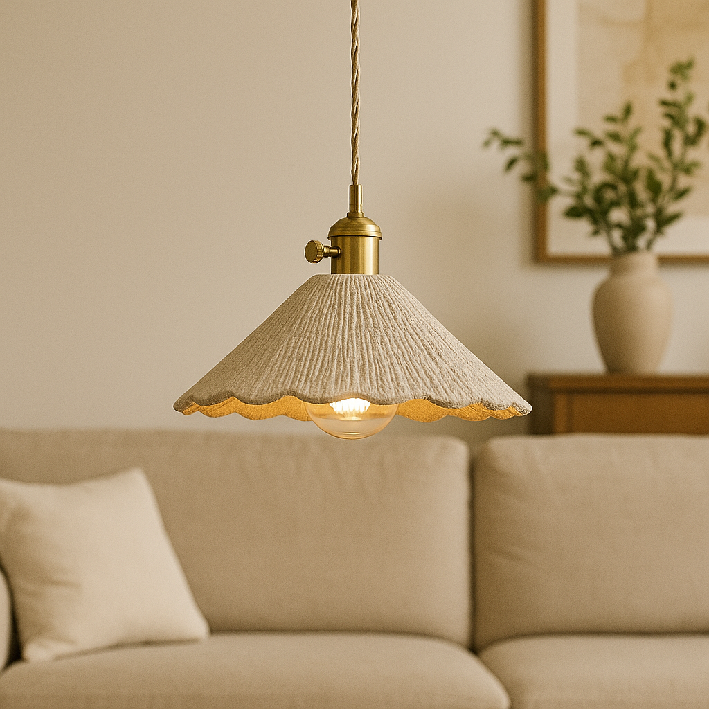 Altura | Cement Hanging Pendant Lamp for Modern Industrial Style