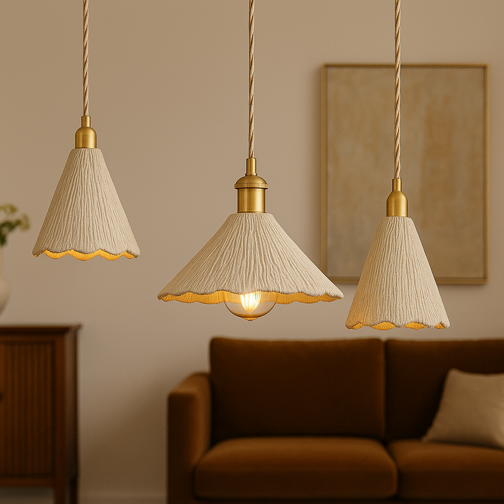Altura | Cement Hanging Pendant Lamp for Modern Industrial Style