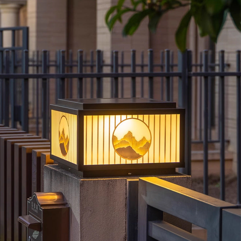 Ambra | Minimalist Outdoor Solar Pole Light for Stylish Landscapes