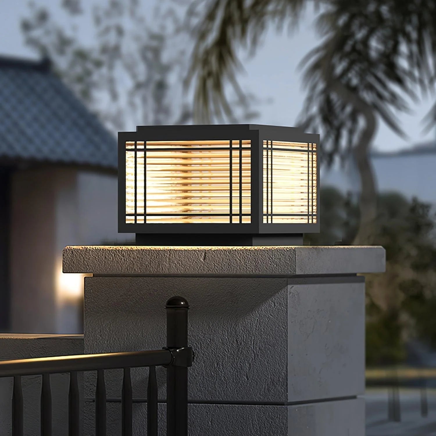 Ambra | Minimalist Outdoor Solar Pole Light for Stylish Landscapes