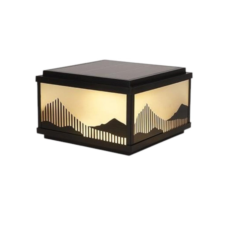 Ambra | Minimalist Outdoor Solar Pole Light for Stylish Landscapes
