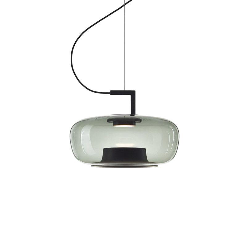 Amvora | Modern Glass Pendant Light for Living & Dining Rooms