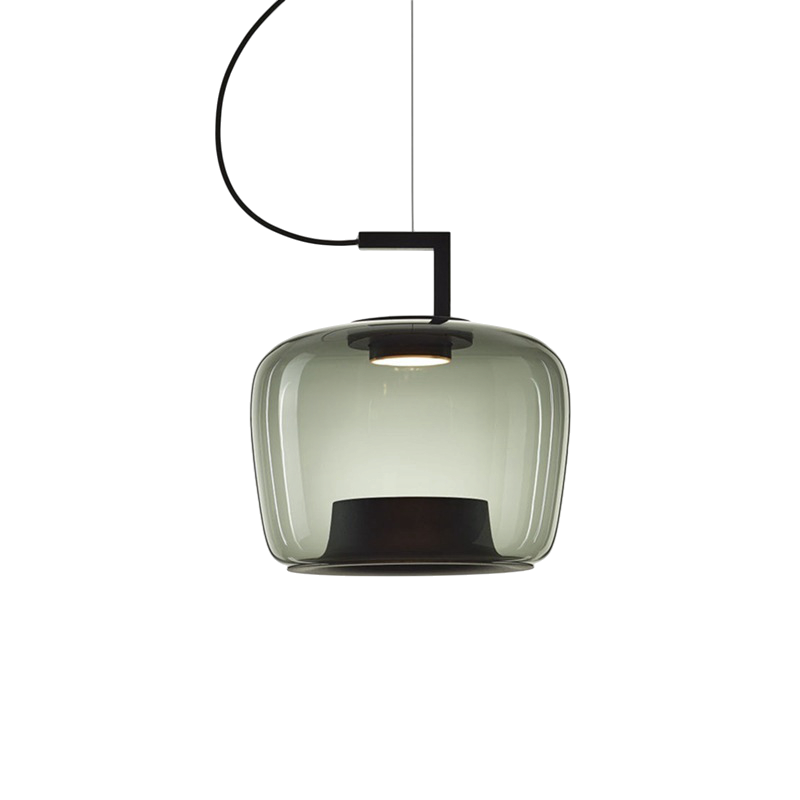 Amvora | Modern Glass Pendant Light for Living & Dining Rooms