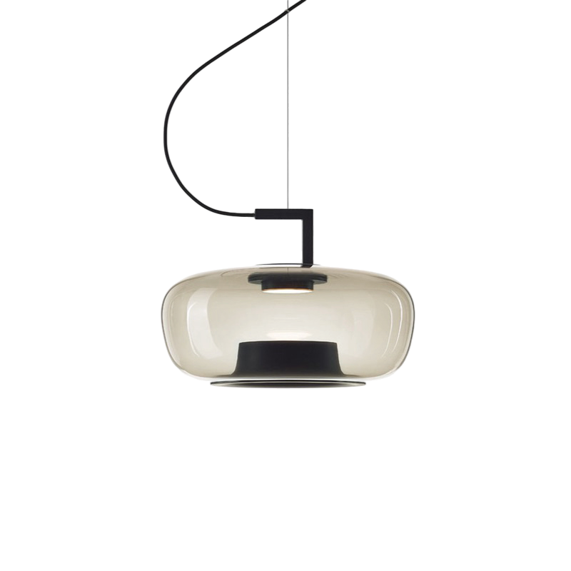 Amvora | Modern Glass Pendant Light for Living & Dining Rooms