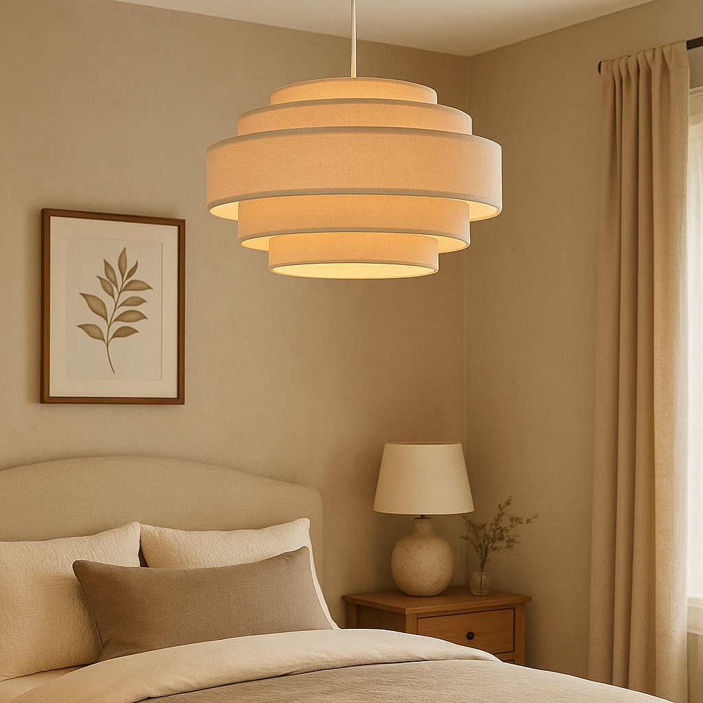 Aozora | Modern Japanese Wabi Sabi Ring Pendant Lamp