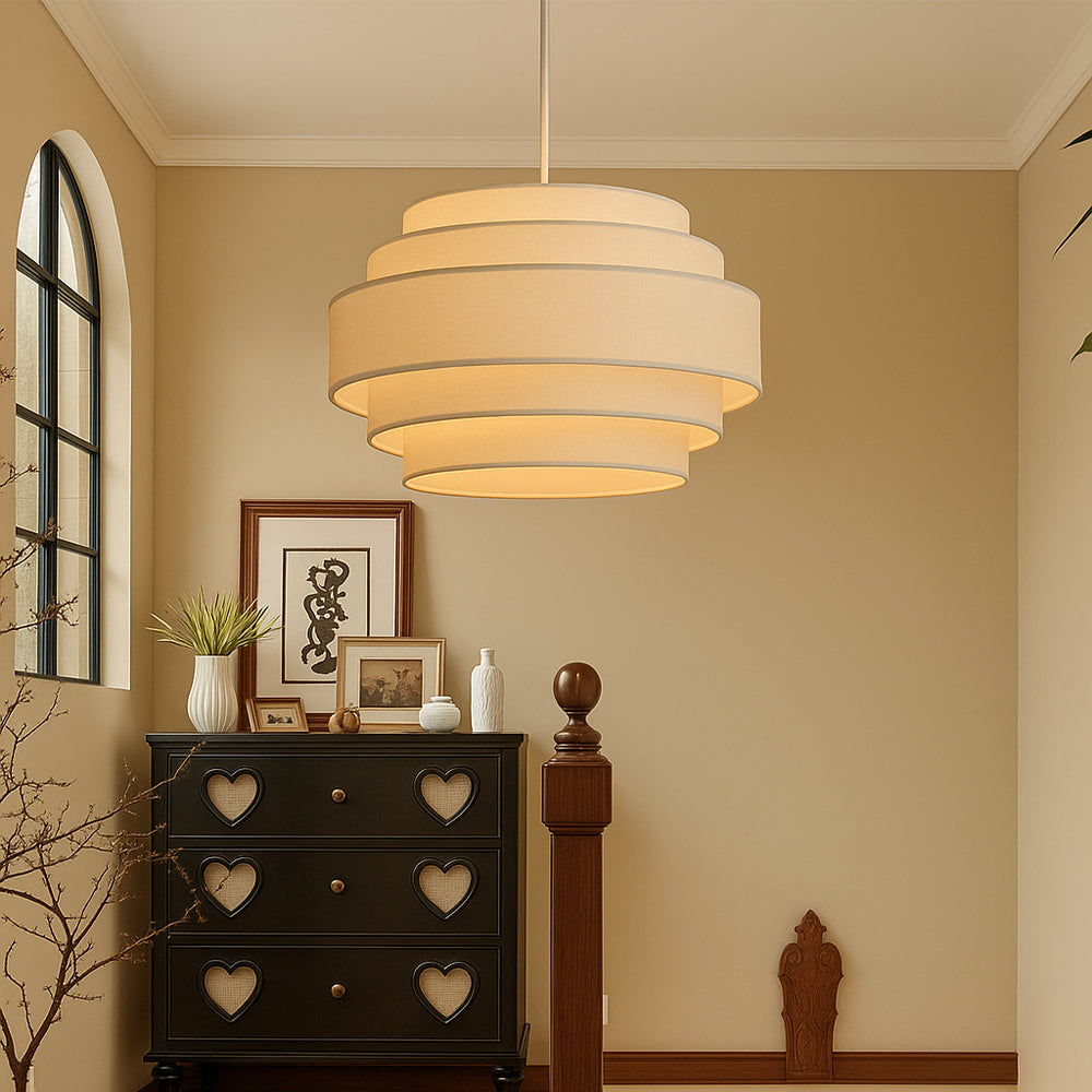 Aozora | Modern Japanese Wabi Sabi Ring Pendant Lamp