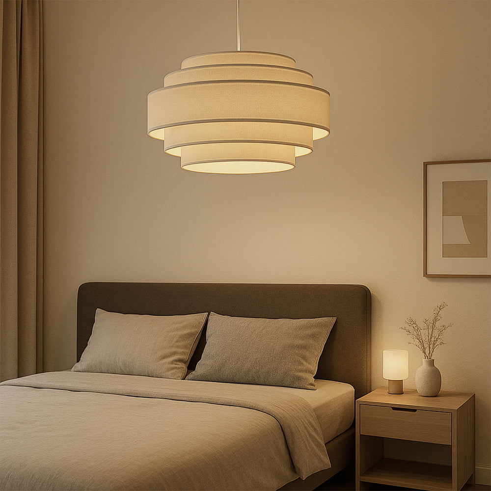 Aozora | Modern Japanese Wabi Sabi Ring Pendant Lamp