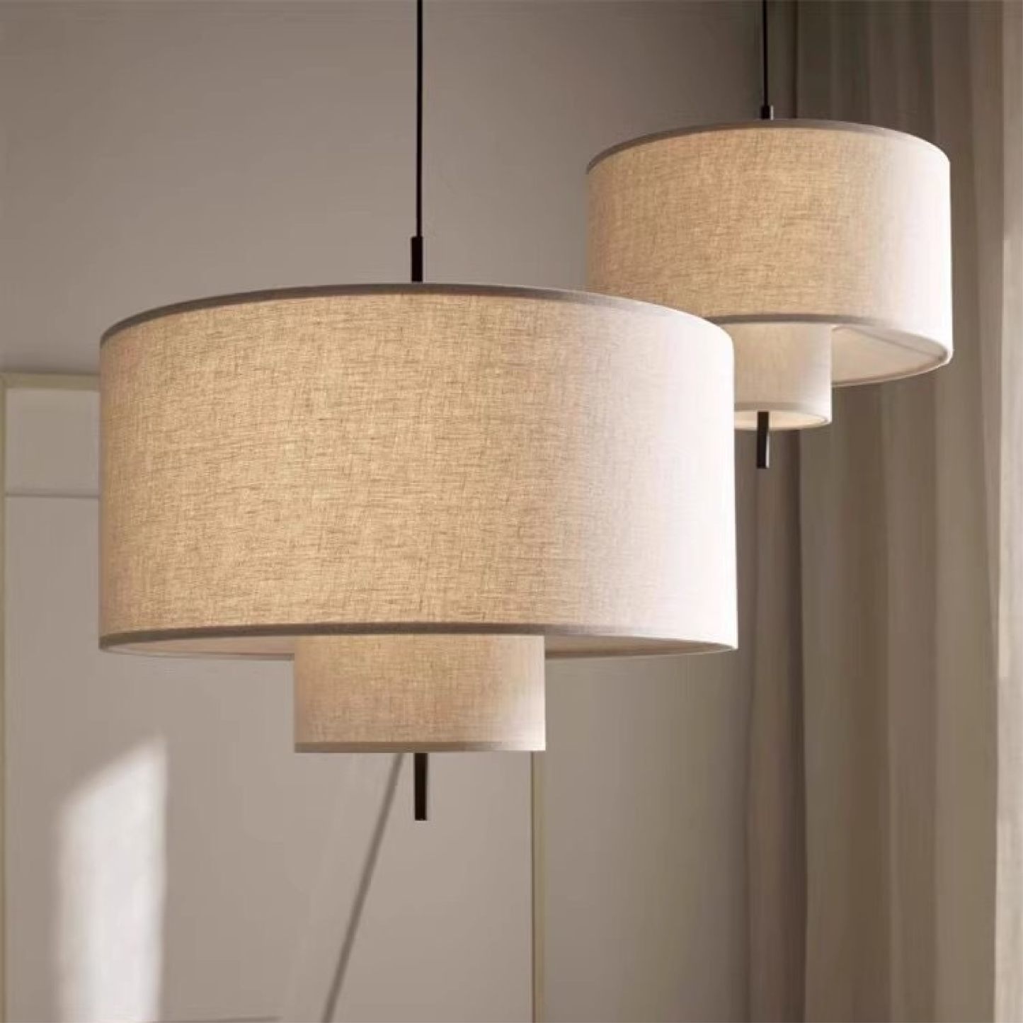 Archinea | Elegant Yurina Silk Pendant Lamp