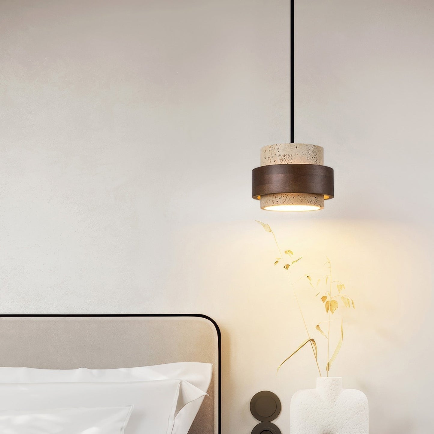 Ascend | Retro Stone Wabi-Sabi Hanging Lamp