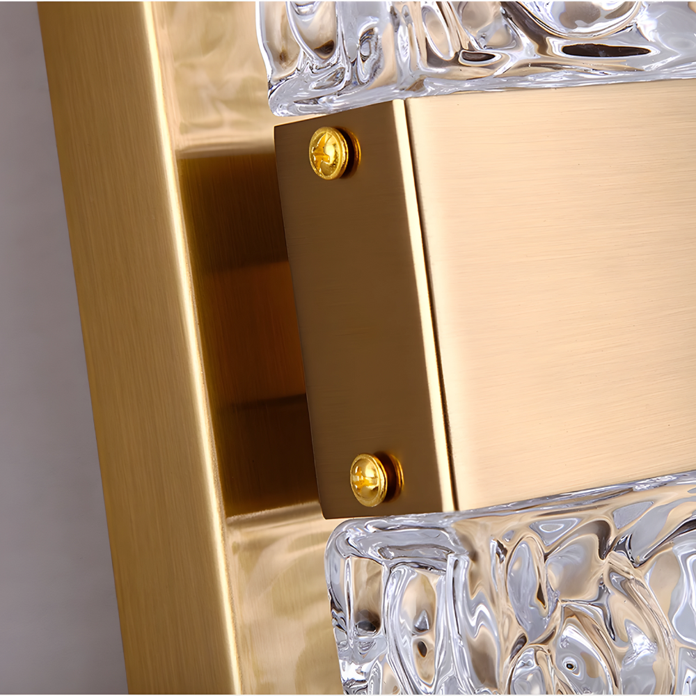AuraLuxe – LED Crystal Wall Lamp