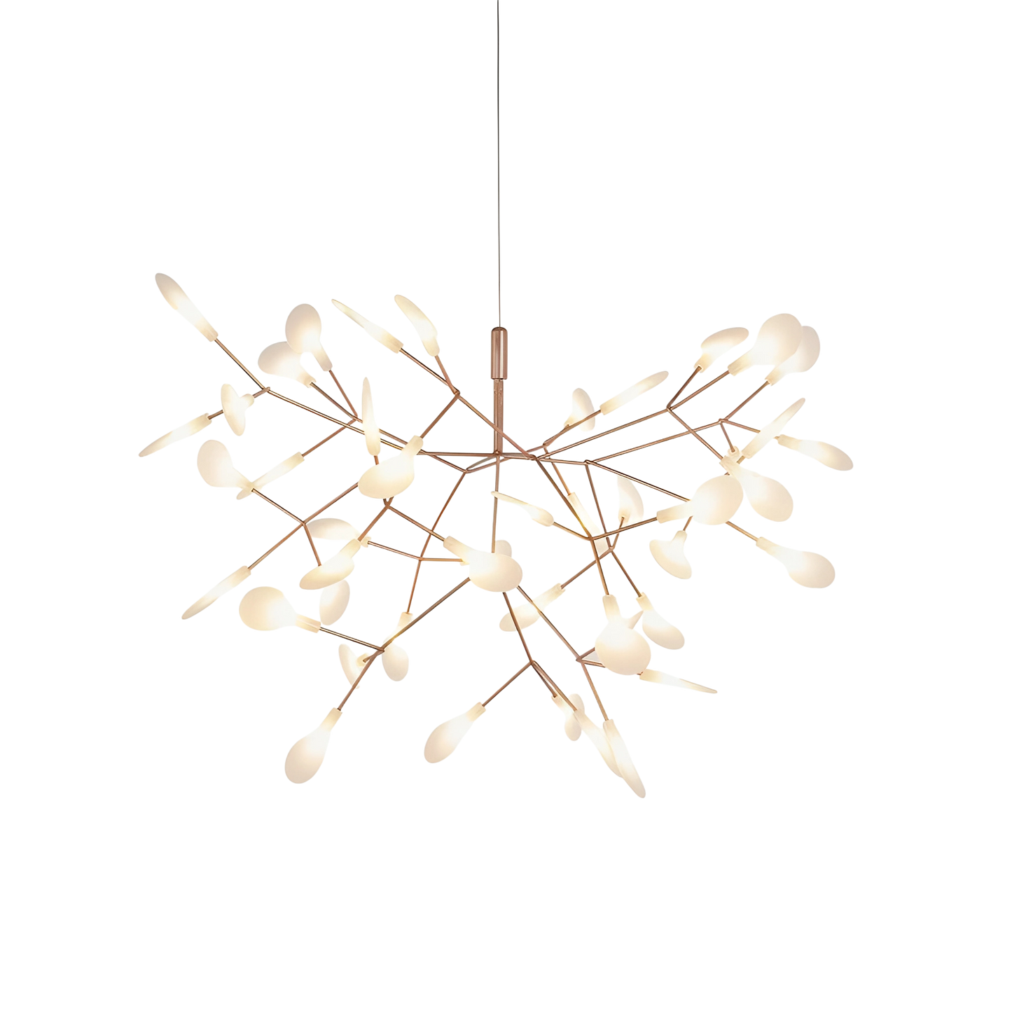 Auralyx | Firefly LED Pendant Light in Rose Gold Finish