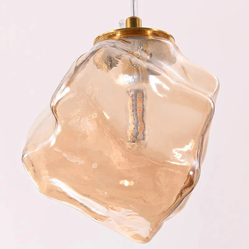 Aurifera | Sculptural Beauty of Scandinavian Villa Staircase Chandelier