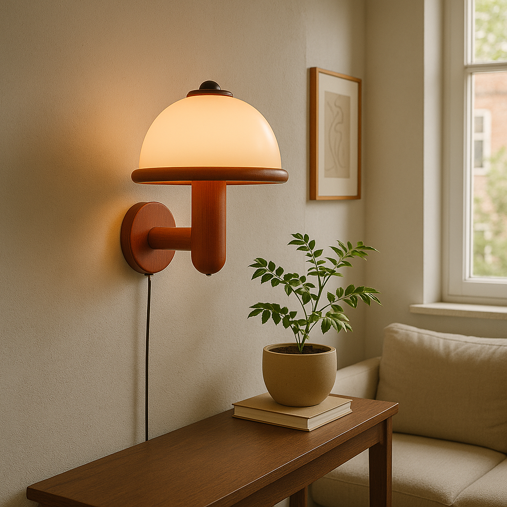 Aurisca | Artistic Mushroom Wall Lamp for Modern Interiors
