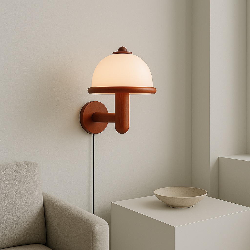 Aurisca | Artistic Mushroom Wall Lamp for Modern Interiors