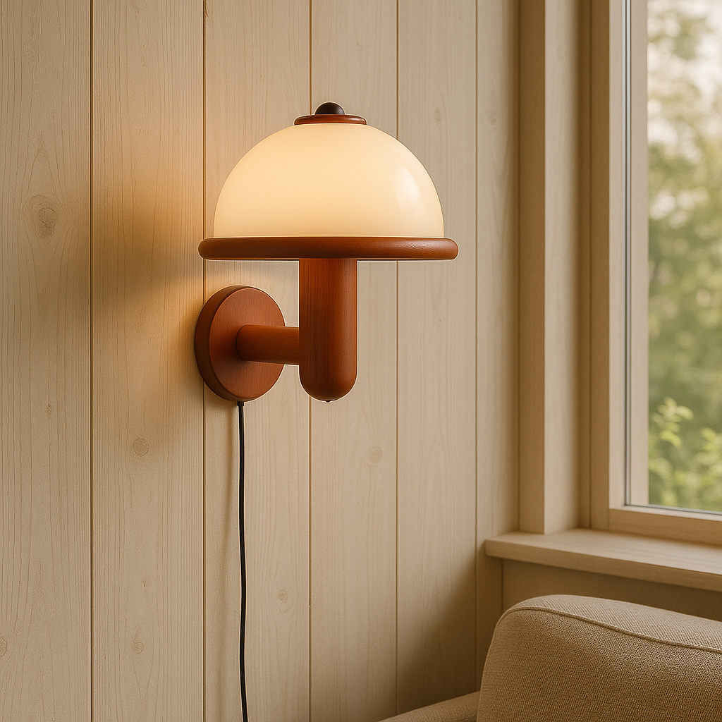 Aurisca | Artistic Mushroom Wall Lamp for Modern Interiors