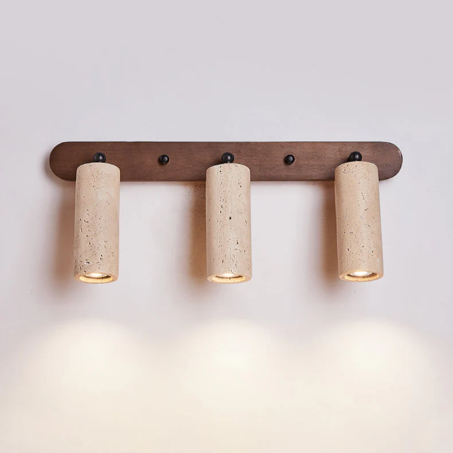 Aurivon | Retro Travertine Wall Lamp with Adjustable Swivel Design
