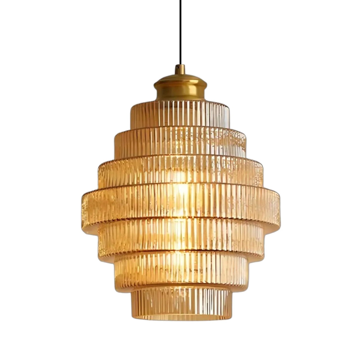 Auvra | Elegant Glass Pendant Lamp for Modern Home Interiors