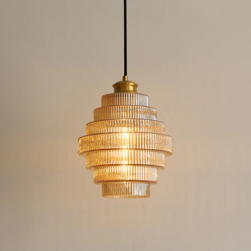 Auvra | Elegant Glass Pendant Lamp for Modern Home Interiors